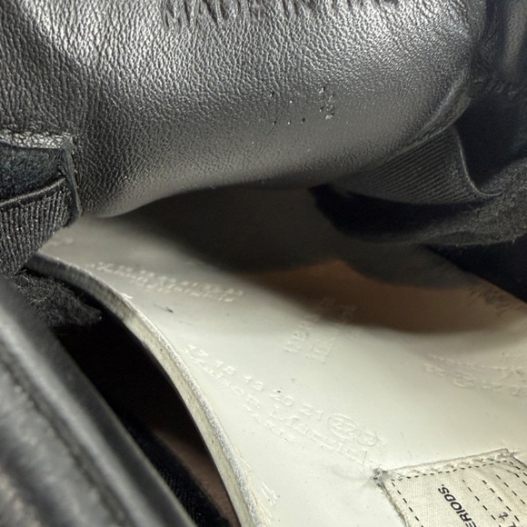 Margiela GAT Low Triple Black - Picture 7 of 9